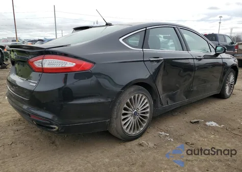 2016 Ford Fusion Titanium from USA, damaged, VIN 3FA6P0K96GR112867